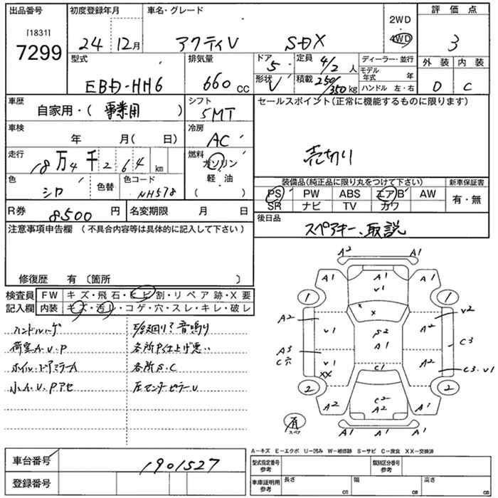 HONDA ACTY