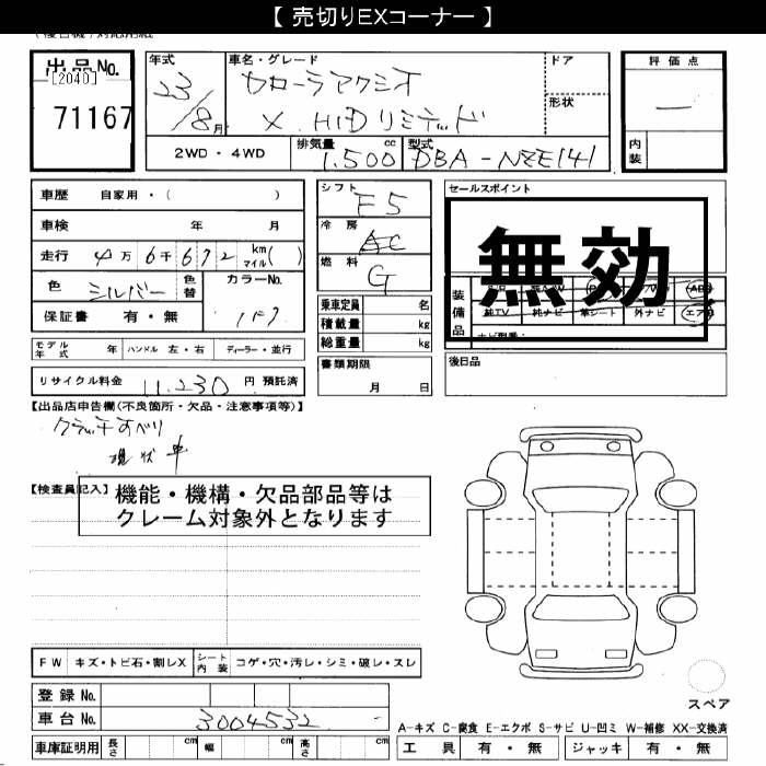 TOYOTA COROLLA AXIO