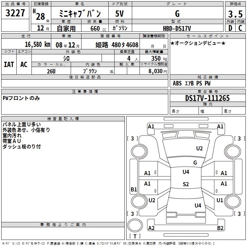 MITSUBISHI MINICAB