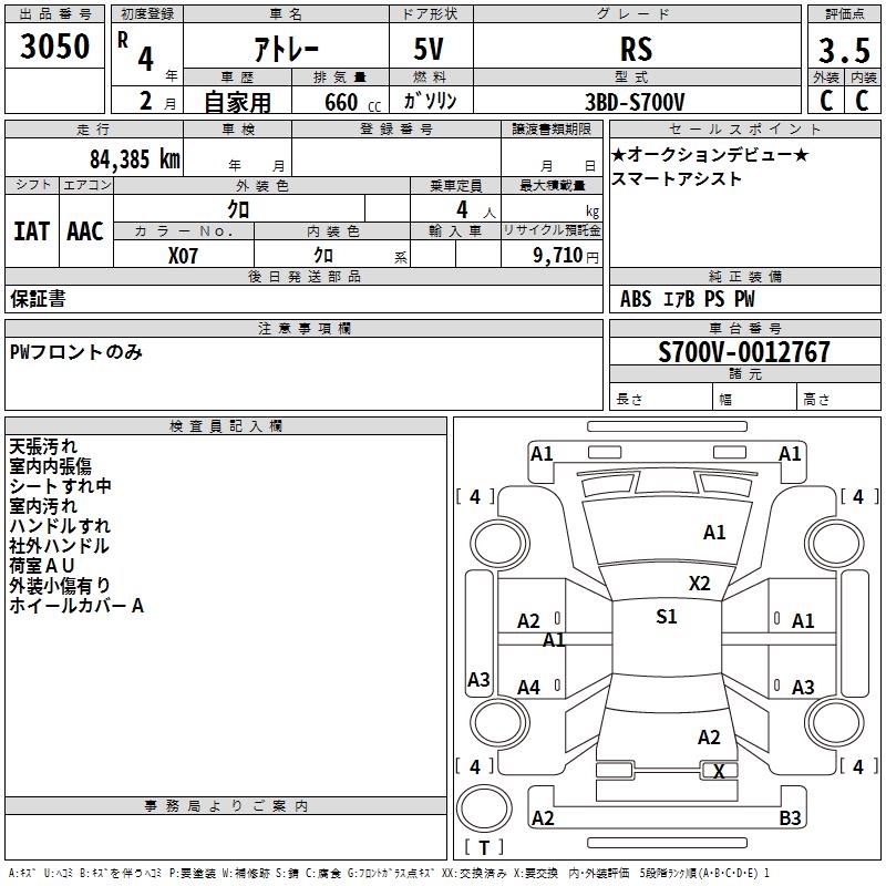 DAIHATSU ATRAI