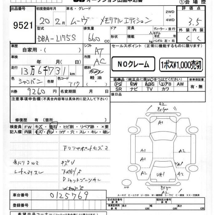 DAIHATSU MOVE