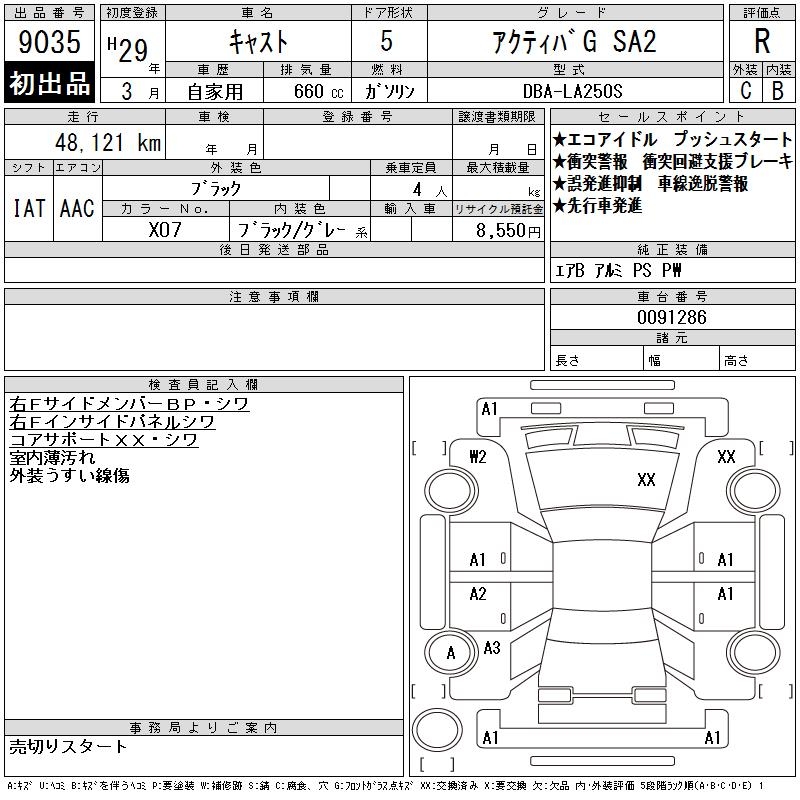 DAIHATSU CAST