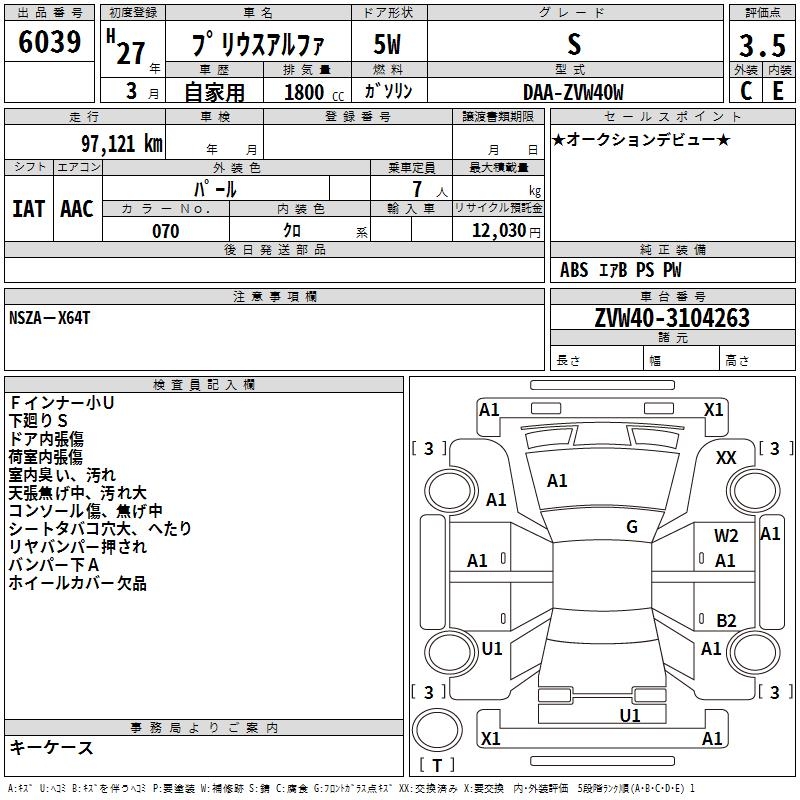 TOYOTA PRIUS ALPHA