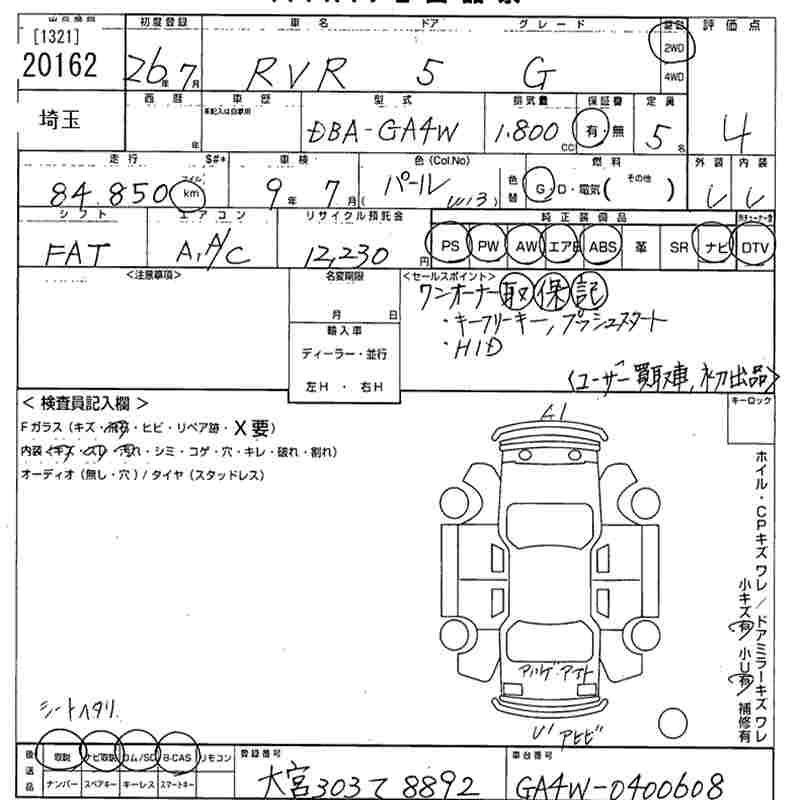 MITSUBISHI RVR