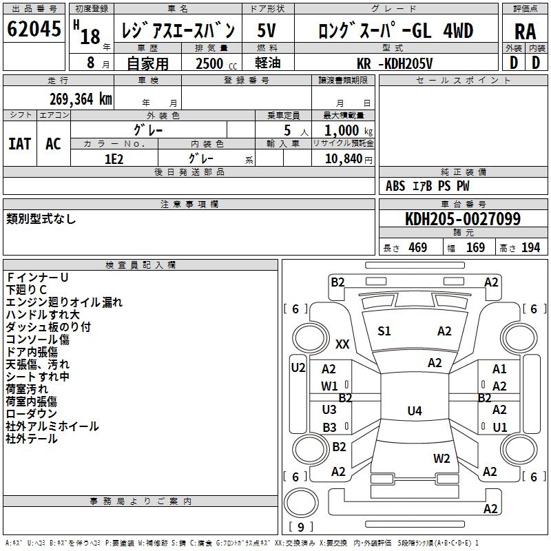 TOYOTA REGIUS ACE