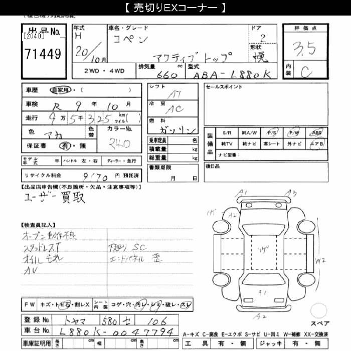 DAIHATSU COPEN