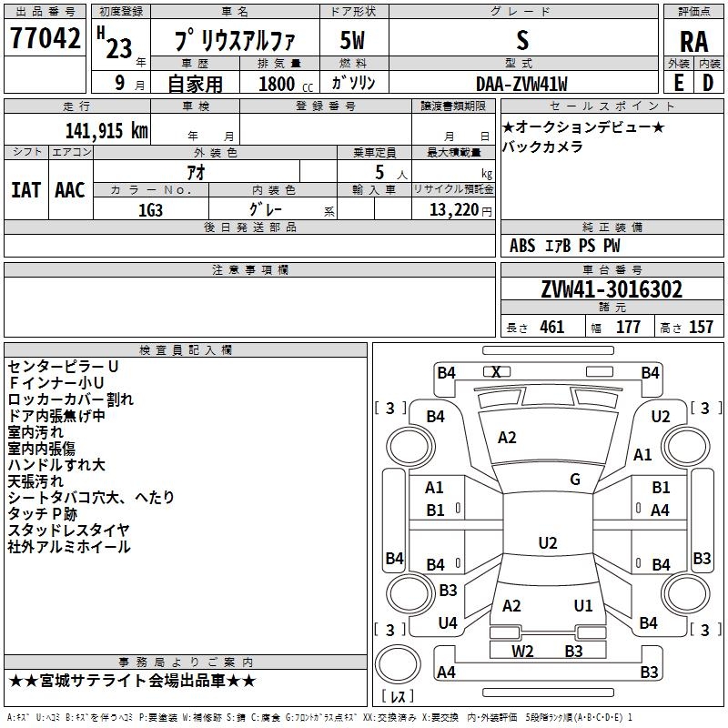 TOYOTA PRIUS ALPHA