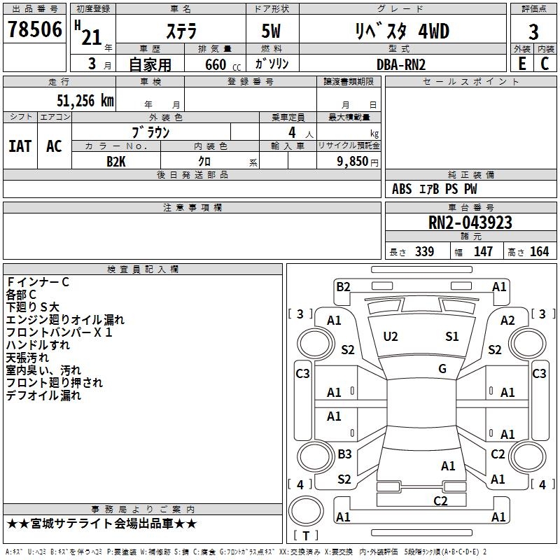 SUBARU STELLA