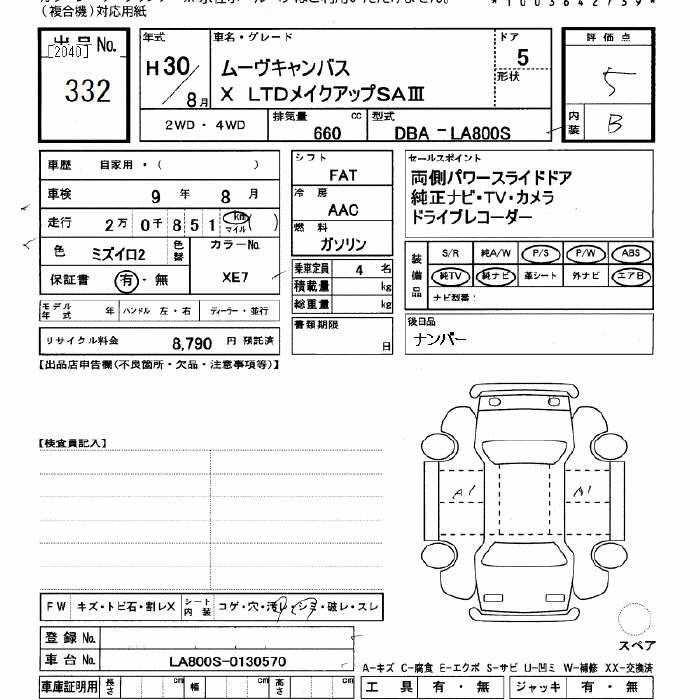 DAIHATSU MOVE CANBUS