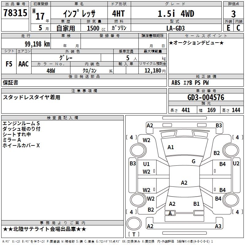 SUBARU IMPREZA