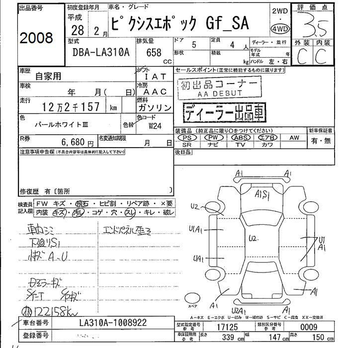 TOYOTA PIXIS EPOCH