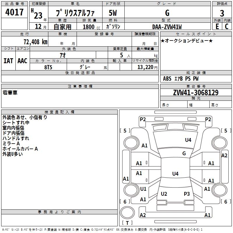 TOYOTA PRIUS ALPHA