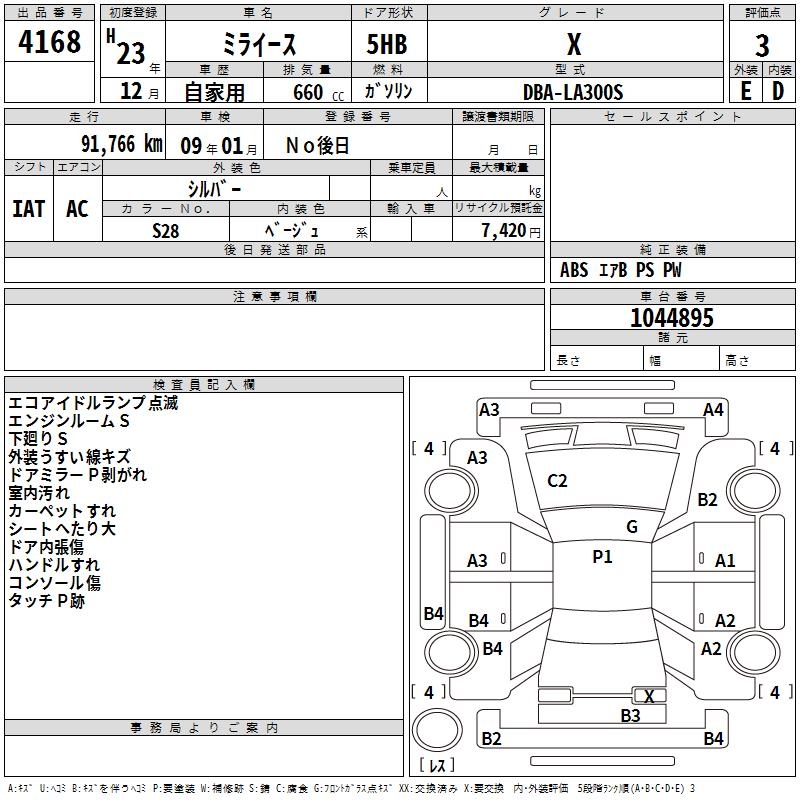 DAIHATSU MIRA E:S