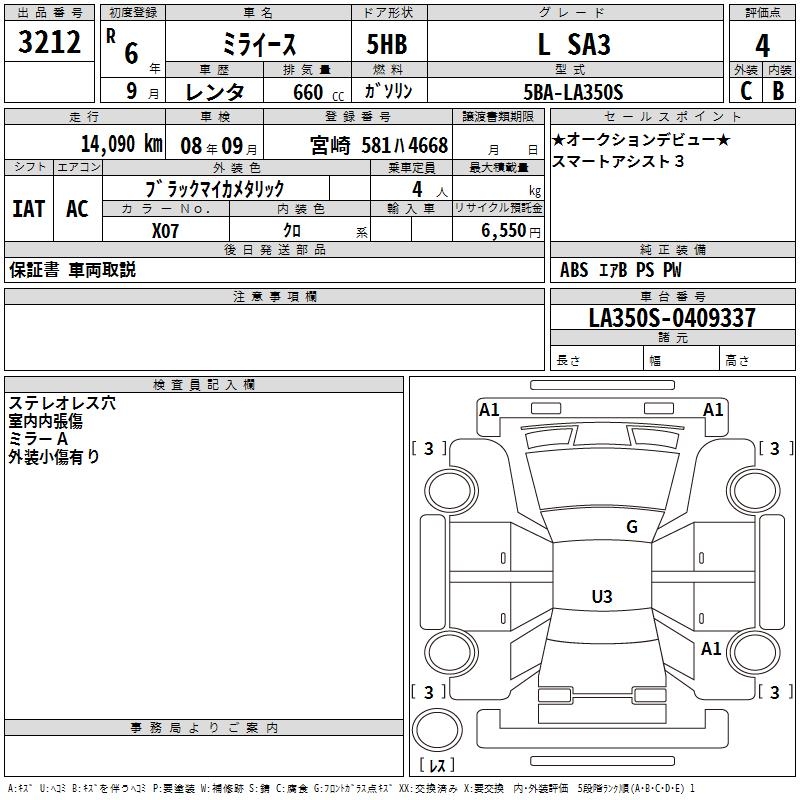 DAIHATSU MIRA E:S
