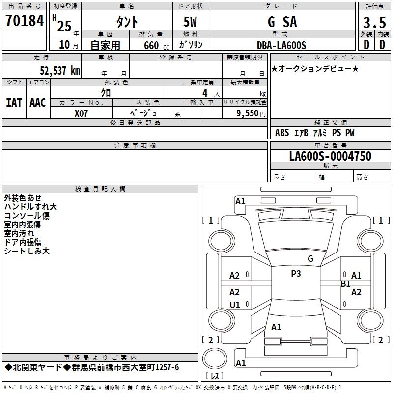 DAIHATSU TANTO