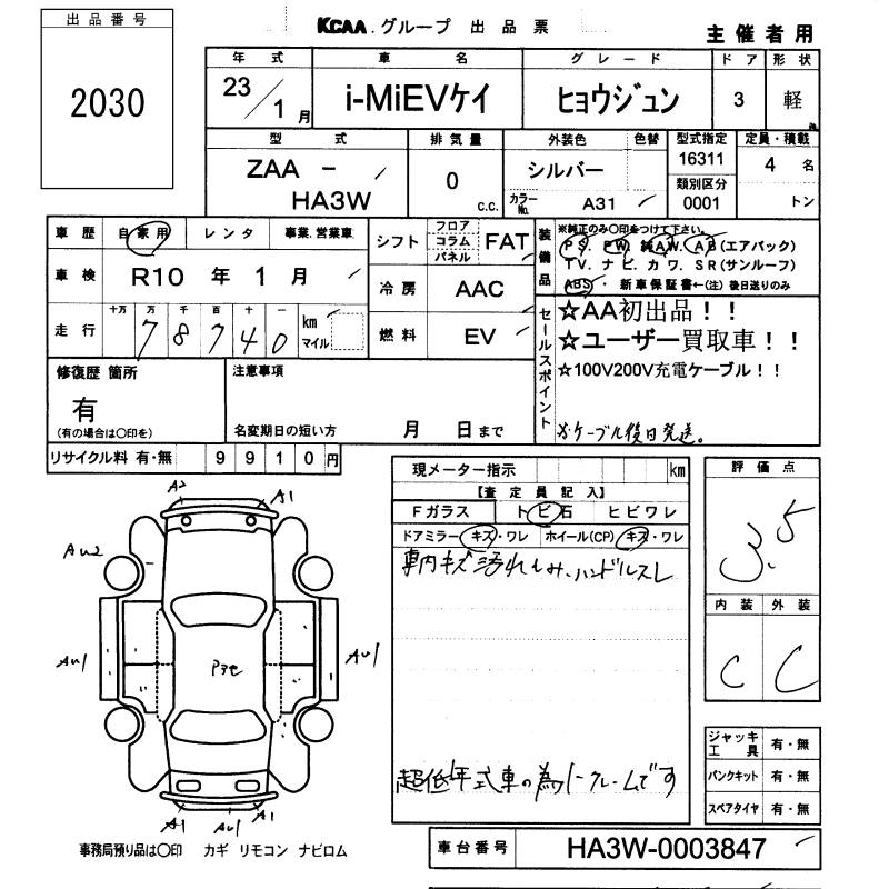 MITSUBISHI I-MIEV