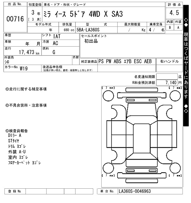 DAIHATSU MIRA E:S