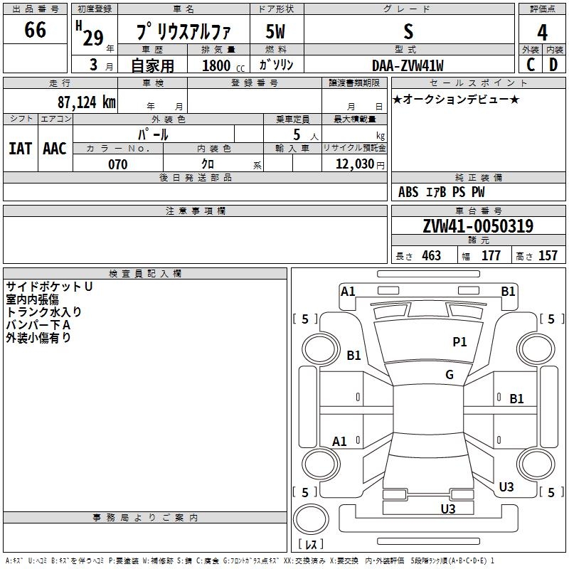 TOYOTA PRIUS ALPHA