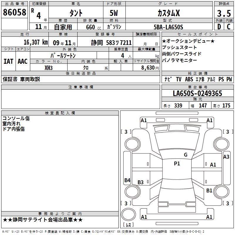DAIHATSU TANTO