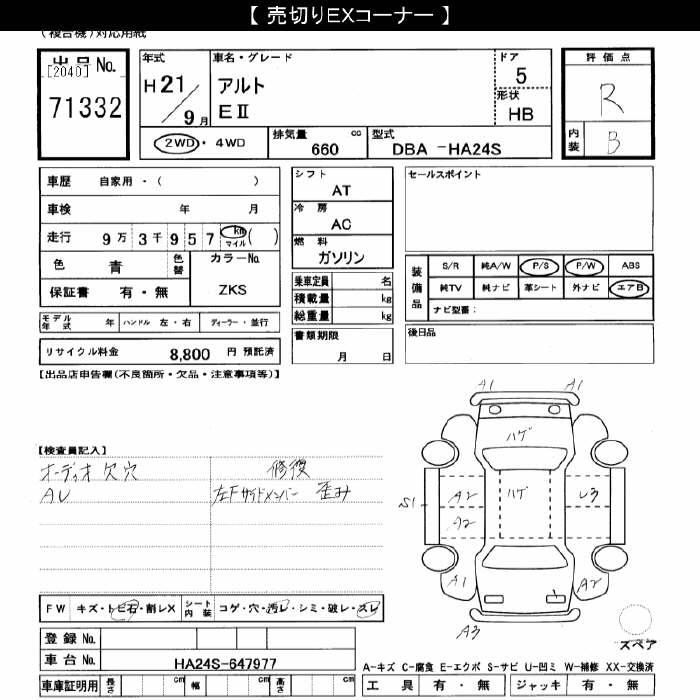 SUZUKI ALTO