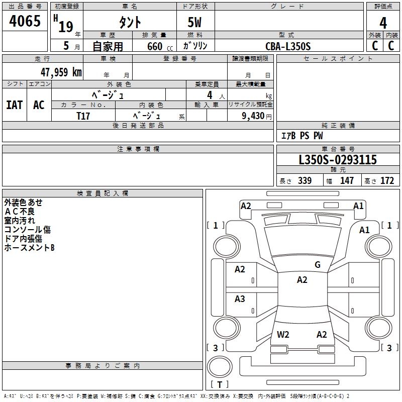 DAIHATSU TANTO