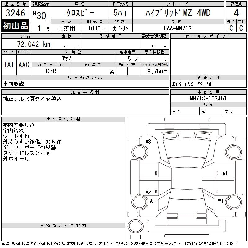 SUZUKI XBEE