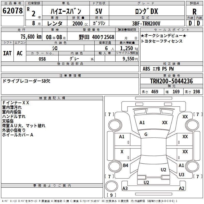 TOYOTA REGIUS ACE