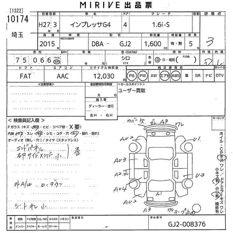 SUBARU IMPREZA