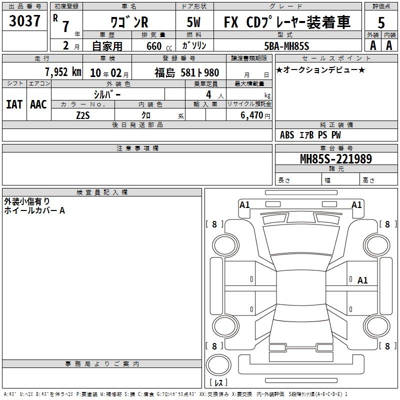 SUZUKI WAGON R