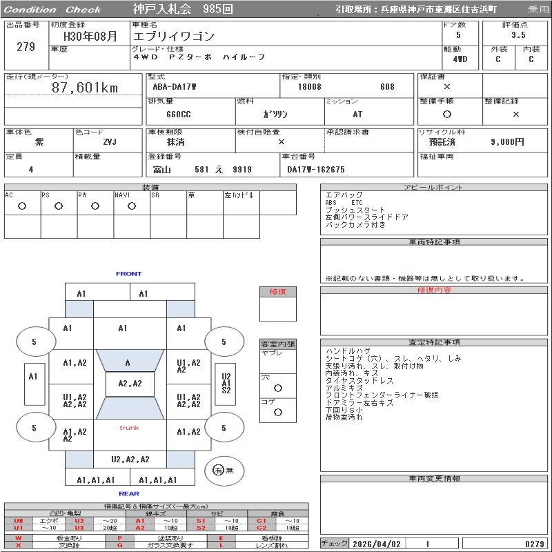 SUZUKI EVERY