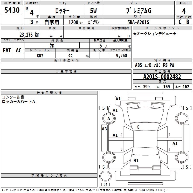 DAIHATSU ROCKY