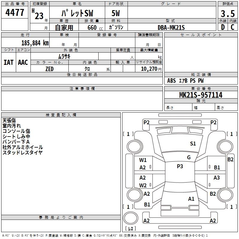 SUZUKI PALETTE
