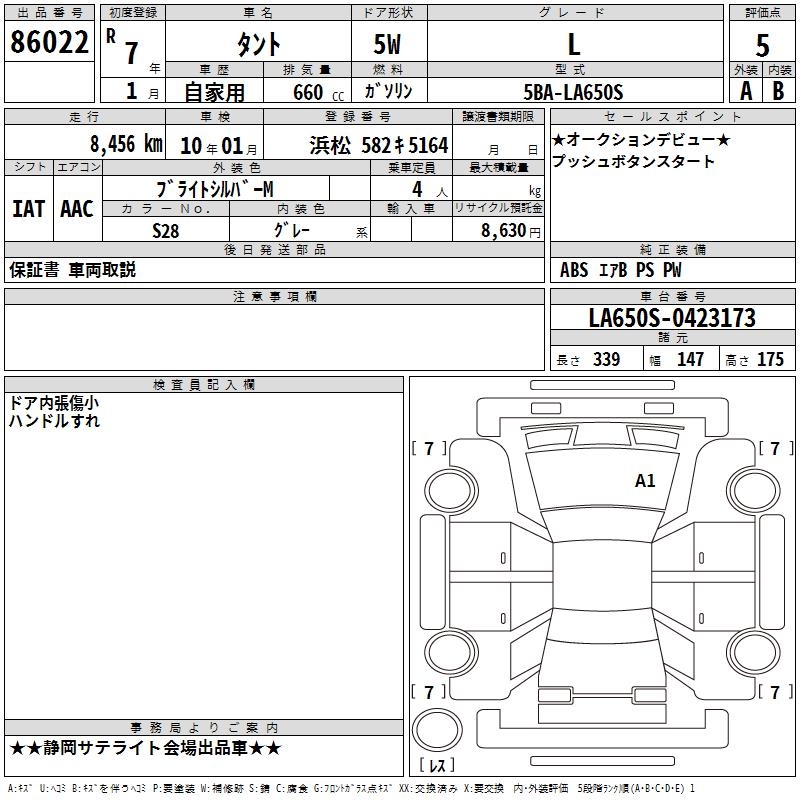 DAIHATSU TANTO