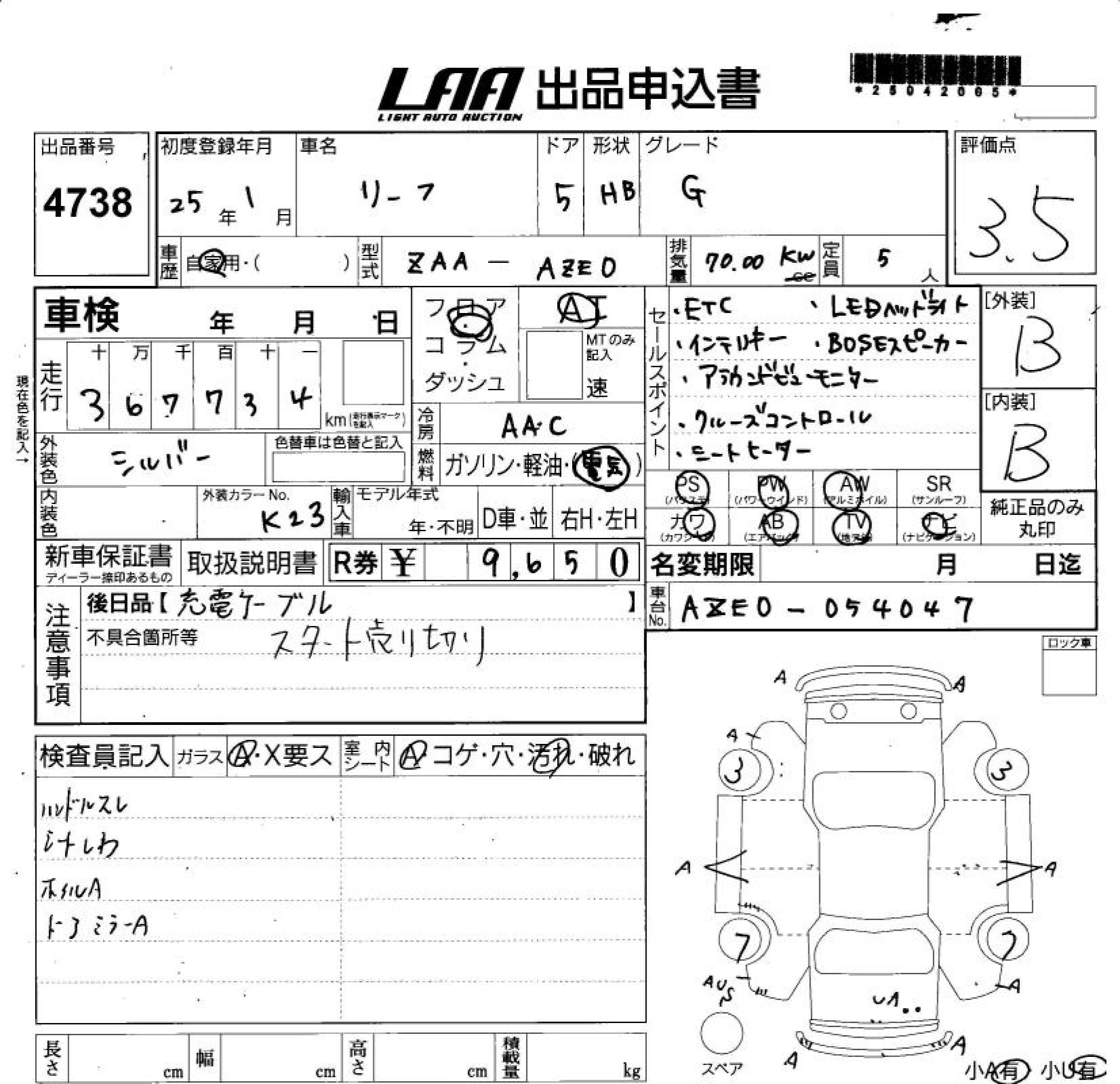 NISSAN LEAF