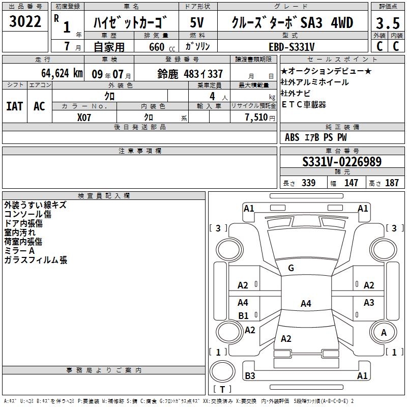 DAIHATSU HIJET