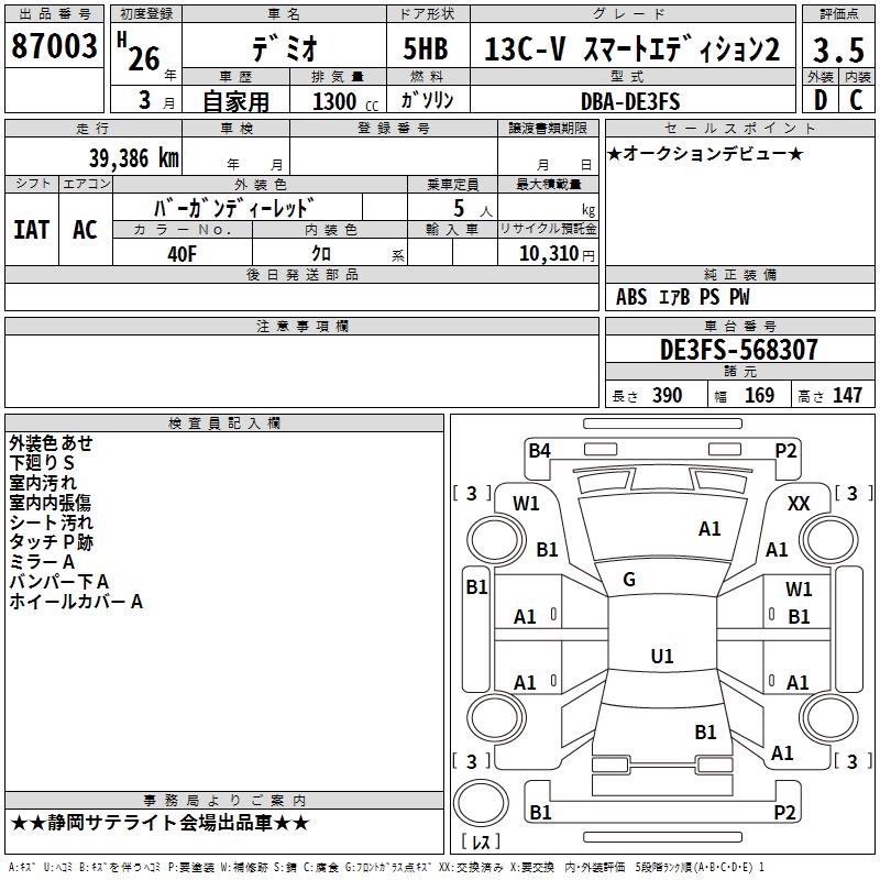 MAZDA DEMIO