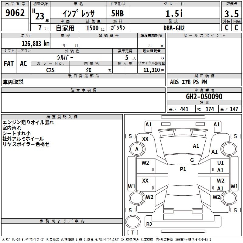 SUBARU IMPREZA