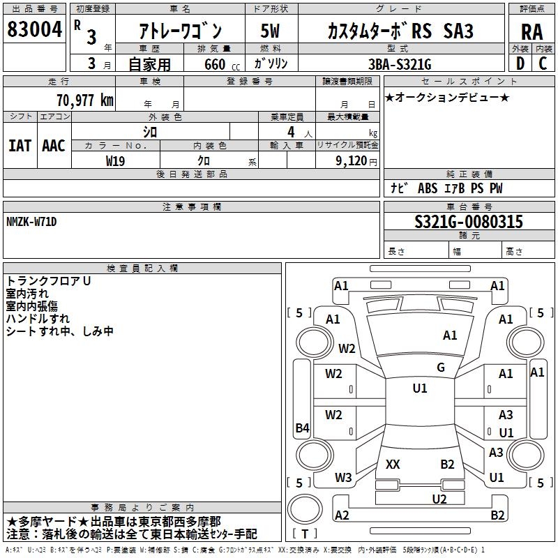 DAIHATSU ATRAI