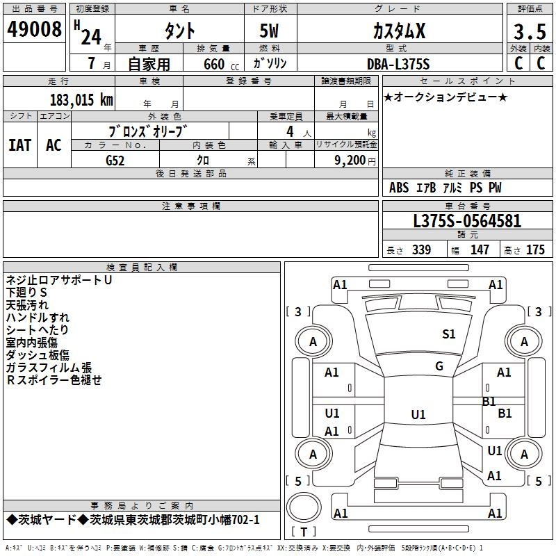 DAIHATSU TANTO