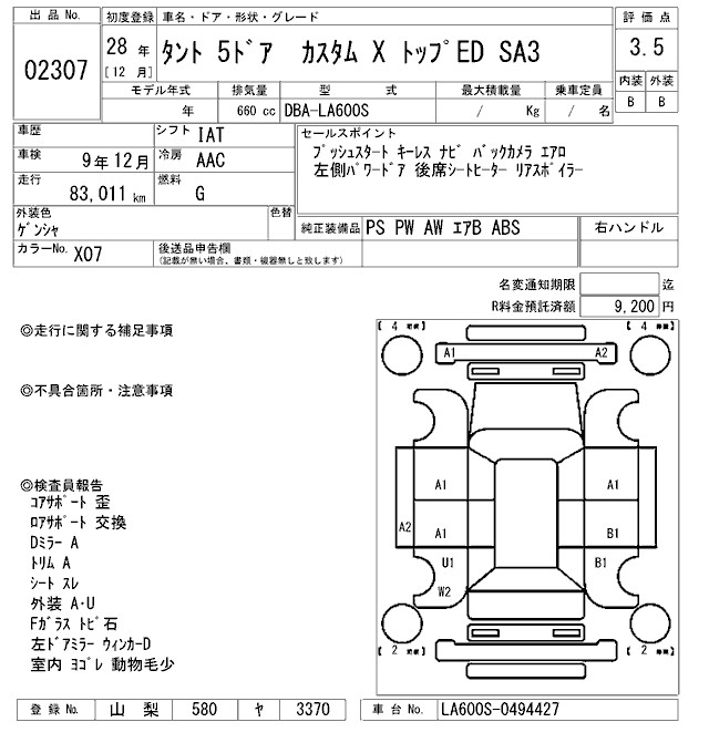 DAIHATSU TANTO