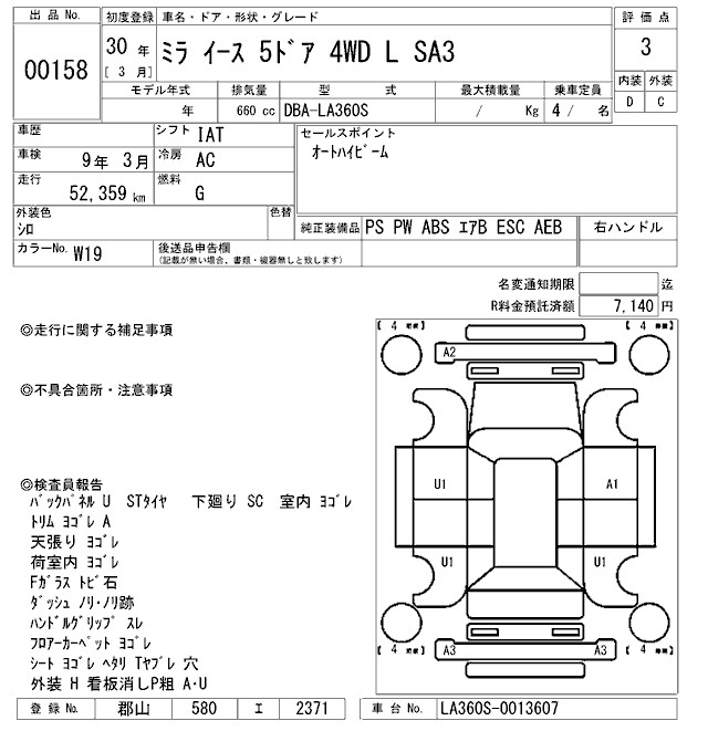 DAIHATSU MIRA E:S
