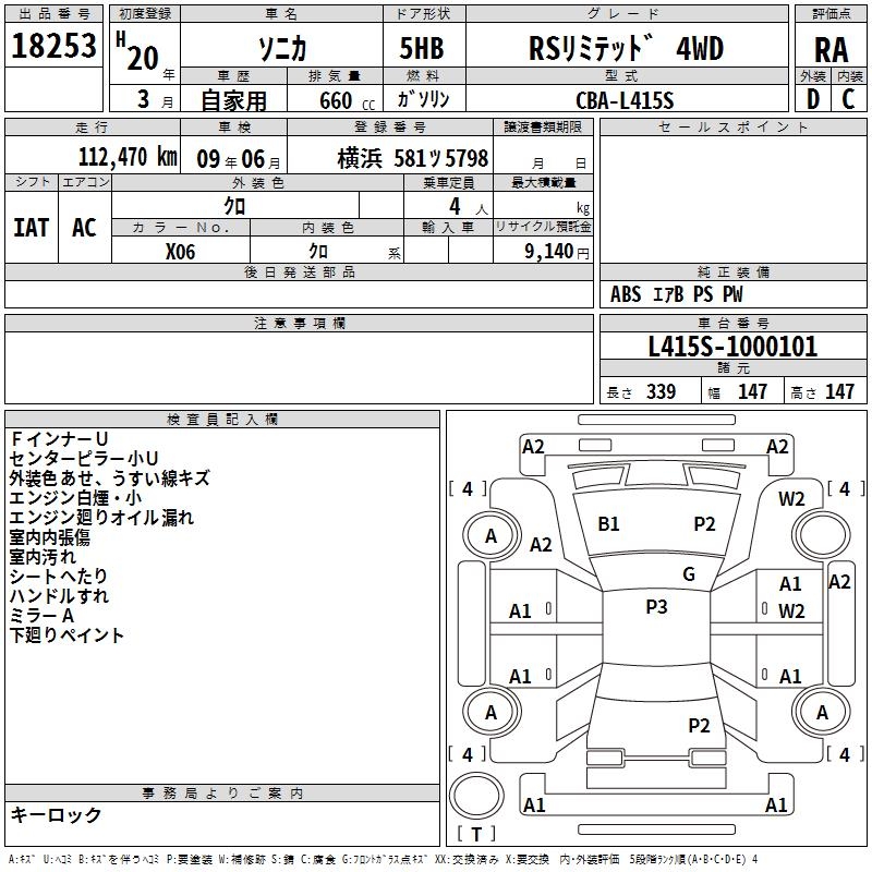 DAIHATSU SONICA