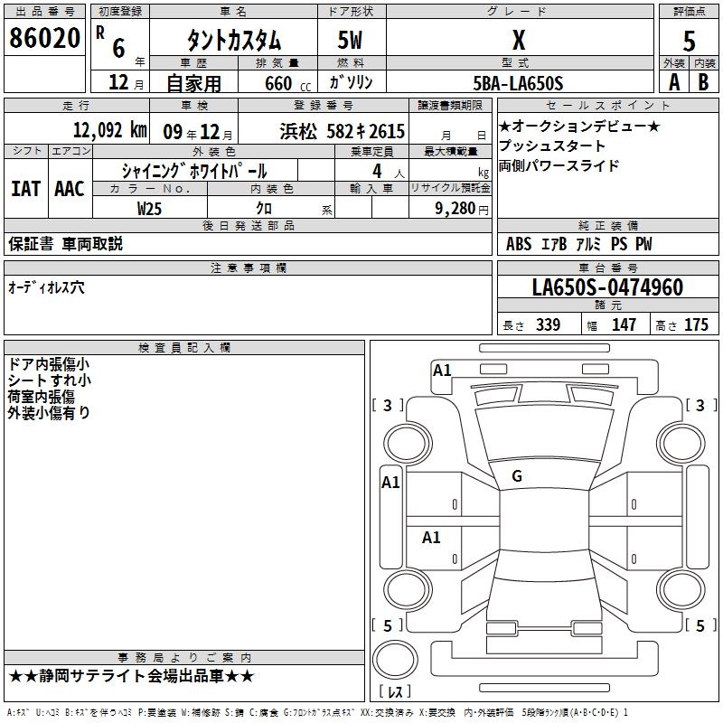 DAIHATSU TANTO