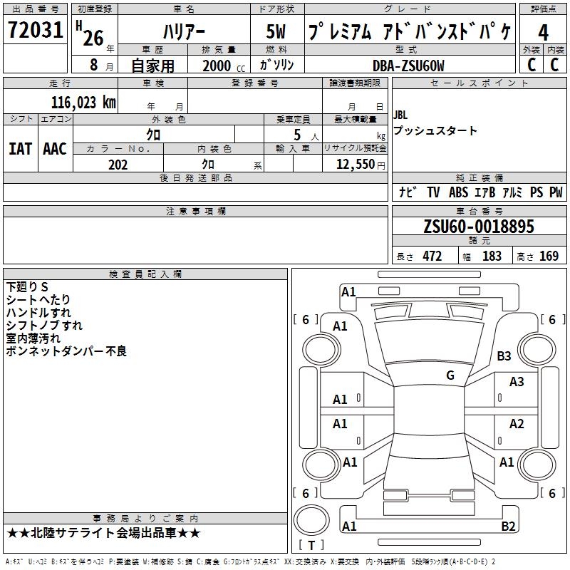 TOYOTA HARRIER