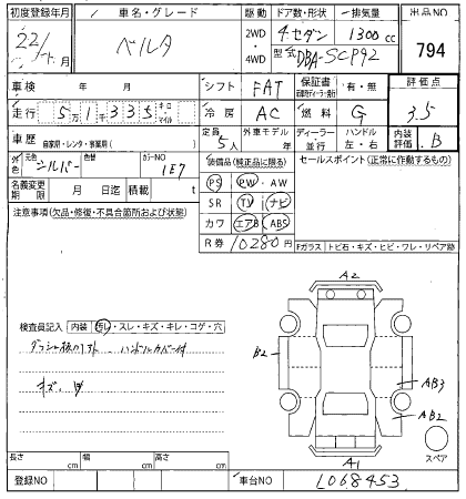 TOYOTA BELTA