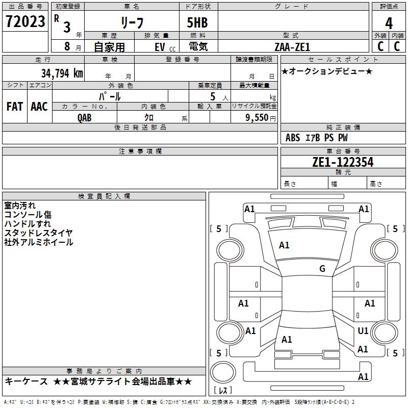 NISSAN LEAF