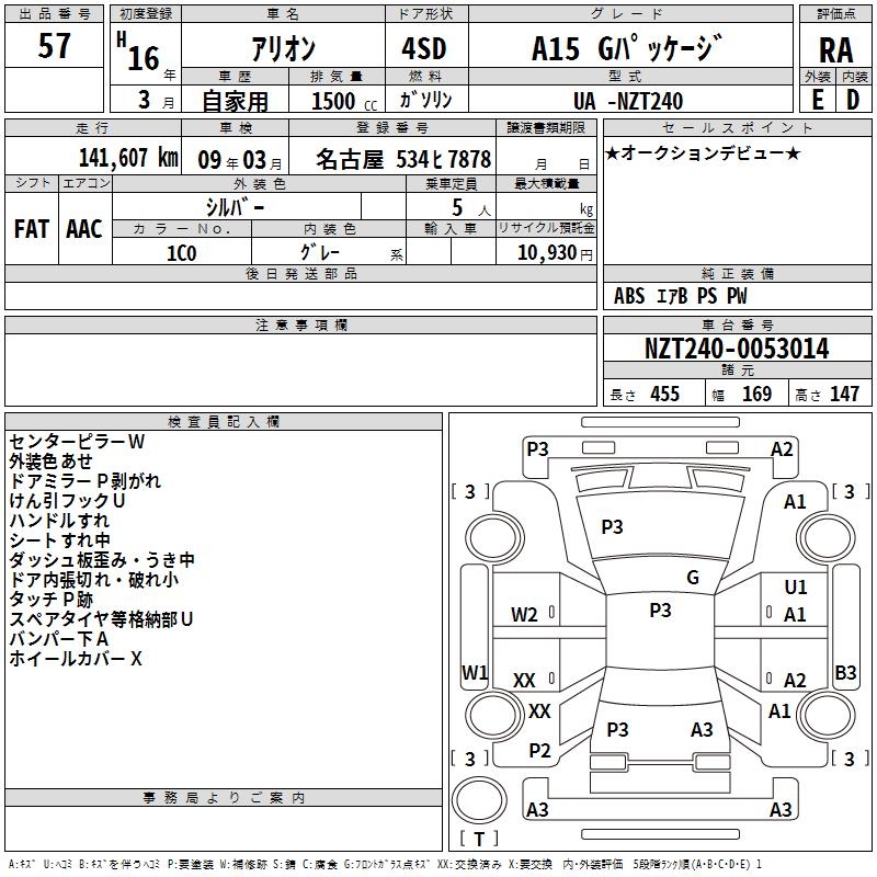 TOYOTA ALLION