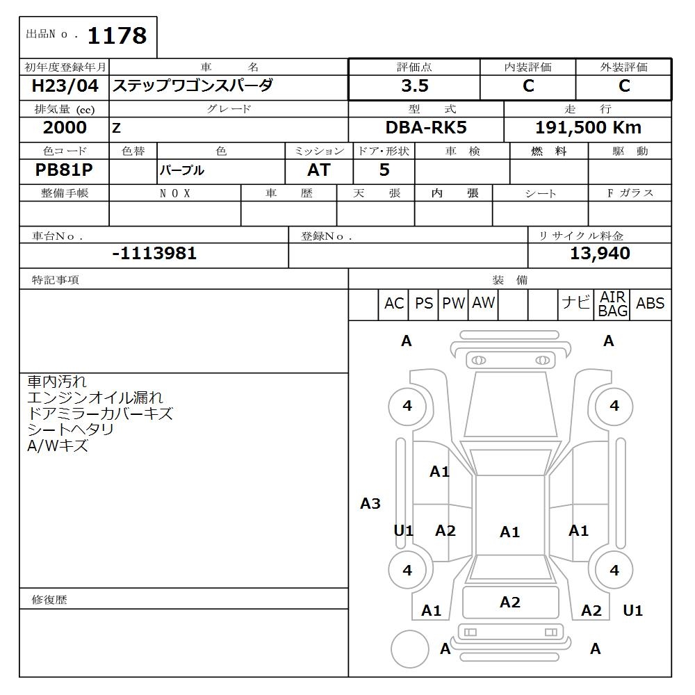 HONDA STEPWGN