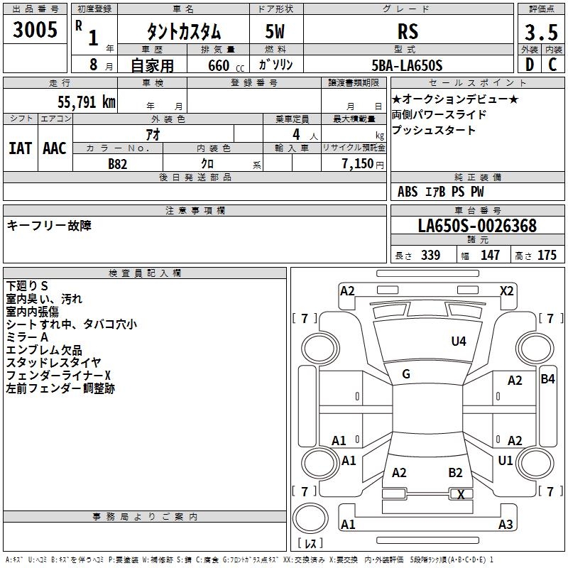 DAIHATSU TANTO