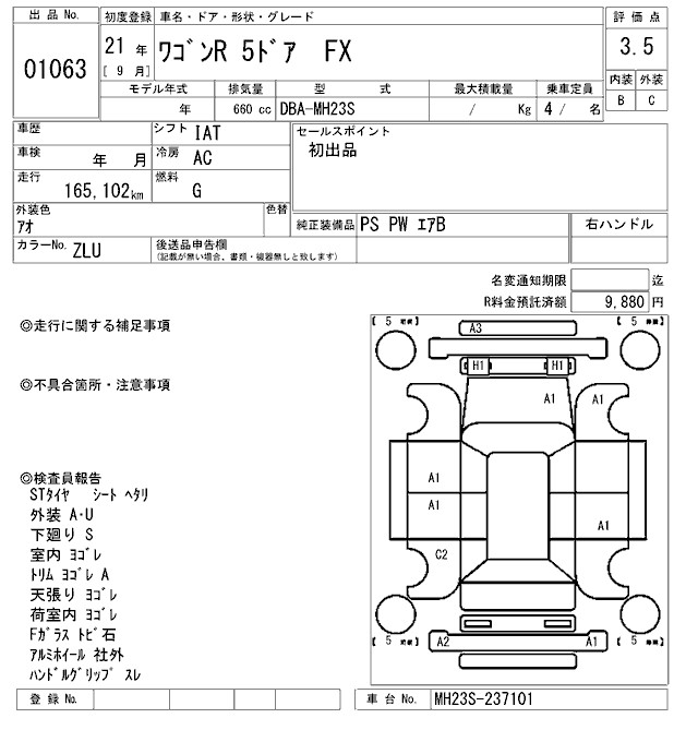 SUZUKI WAGON R